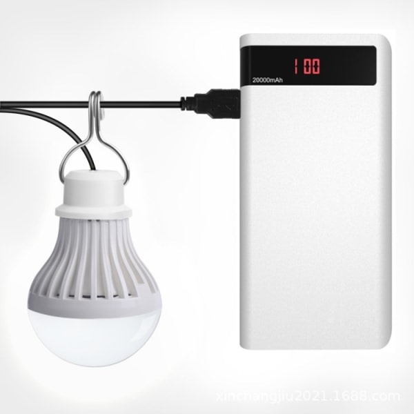 5W5V USB-omkopplare dimbar glödlampa campingljus emer