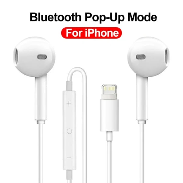 Lightning Wired in-ear hörlurar Dudao för iPhone iPad iPod HiFi-ljudkvalitet