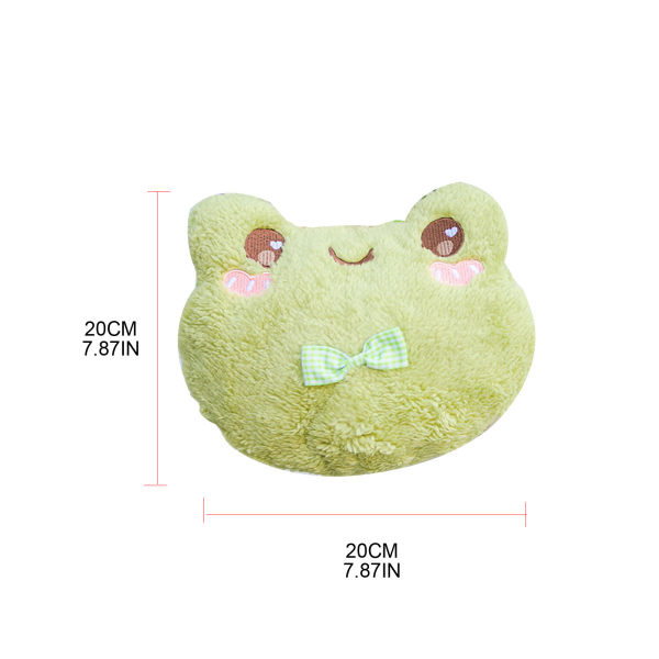för Creative for Doll Plyschväska Axelväska Handväska Cute Green for Frog Crossbody Bag Messenger Bag för Samlingar Del