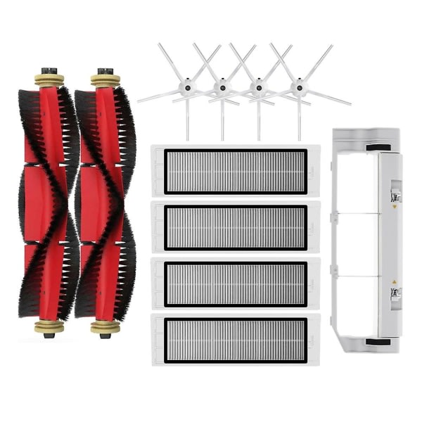 Ersättning S5 S5 Max S6 S6 Maxv S6 Pure E4 E5 Huvudsidoborste Filter Robotdammsugare delar