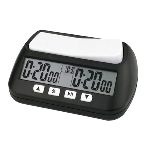 Schack Basic Digital Sjakkklokke & Spilltimer, Klokke Digital Armbåndsur Timer