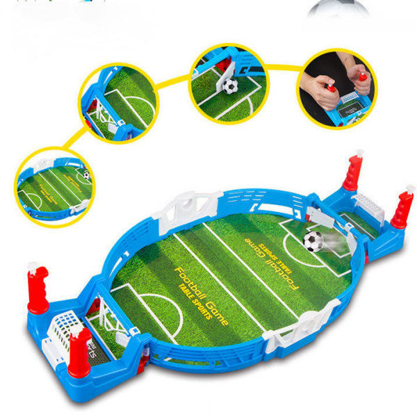 Mini Bordsskiva Fotboll Fotboll Pinball Spel Inomhus Sport Bord Board Interaktiv leksak för familjen