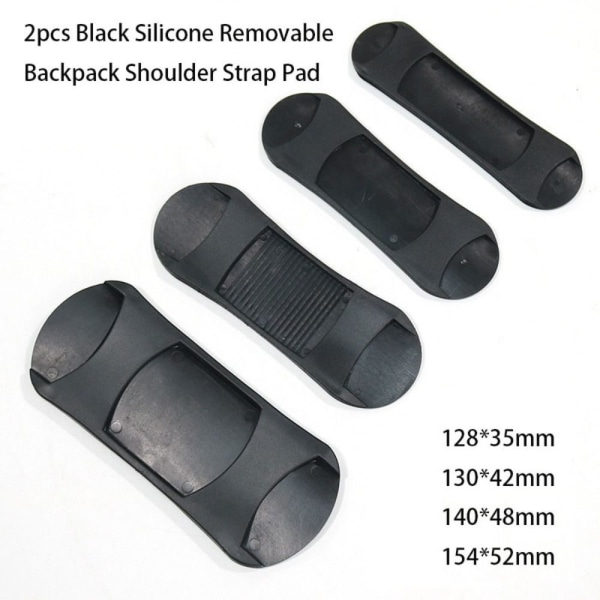 2 kpl Reppuksien Olkahihnan Pehmusteet 128X35MM 128x35mm