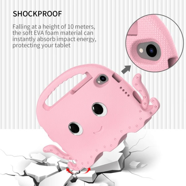 Lenovo Label M8 kolmannen sukupolven TPU-kuori sininen
