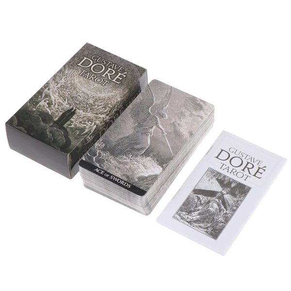 Gustave Dore Tarotkort Profetia Fate Divination Deck Family Pa Multicolor one size Multicolor one size
