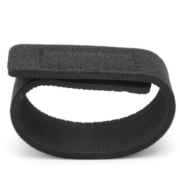 10 st Utomhus Fiskespö Bärrem Neopren Sling Elastisk Justerbar Tackle Hållare Svart