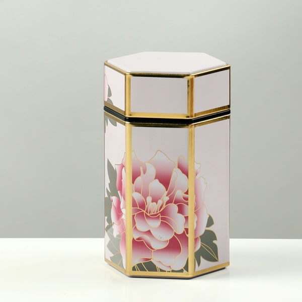 Hexagonal plåt förvaringslåda Lufttät behållare case för StyleI L StyleI L StyleI L StyleI L