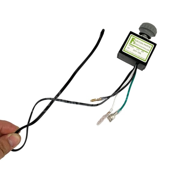 Elektronisk temperaturstyring Termostat Temperaturkontakt med sensor null - 12V