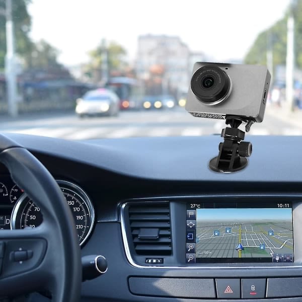 Universal Bil Dash Cam-hållare Bilinspelaresfäste Självhäftande bilinspelaresfäste Högtemperaturmotstånd (2st, svart)