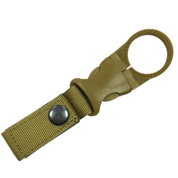 Blå Bärbar Utomhus Sport Webbing Vattenflaska Spänne Clip