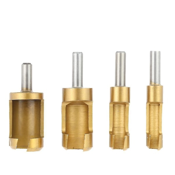 Kolmiväriset teräspistotulpat 6mm/8mm/13mm/16mm suorat ja kartiopora