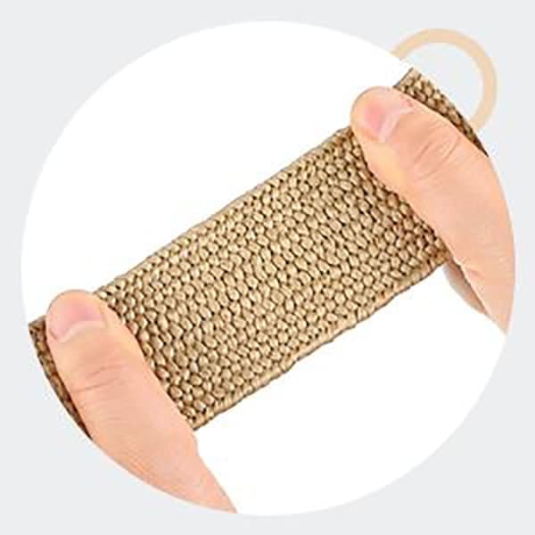 CDQ 4-pack flätad halm elastisk stretch midjebälte kvinnor skinny khaki