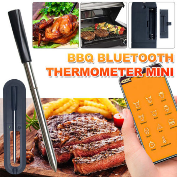 Digital Kött Termometer Trådlös Bluetooth Matlagning Bbq Termometer