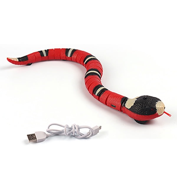 Smart Sensing Snake Cat Leksaker Elektron interaktiva leksaker för katter 1st 1pc