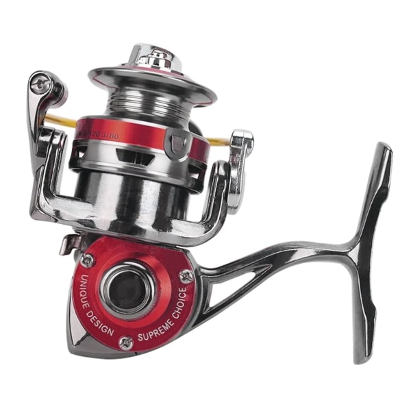 Minisnurrulle 3+1 kullager 5.0:1 fullmetall snurrulle Isfiskrulle fiskeredskap