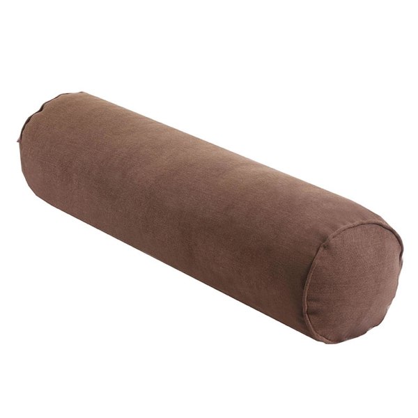 Nackrulle Cervikal pude Nacke Smertestillende Memory Foam Nakkepude Seng Rundhals Sovepude Cylinder Midje Benpude Kaffe Coffee