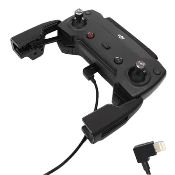 Lightning - Micro-USB -kaapeli DJI Mavicille - 30cm Musta Svart