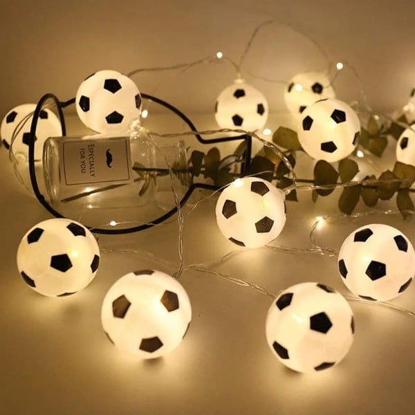 Fodboldslyng, LED-fodboldformet replampe, sjov snor