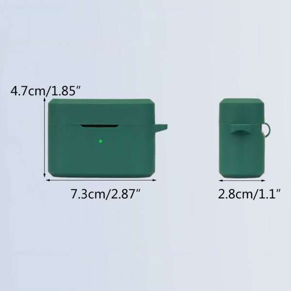 Hudvänligt cover anti-scratch till Q30/EC305 case Mjukt fodral Mörkgrön Dark green