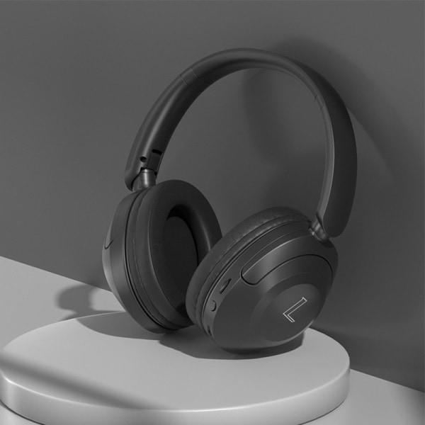 Bluetooth trådløse hodetelefoner Active Noise Cancelling Game Spor Black
