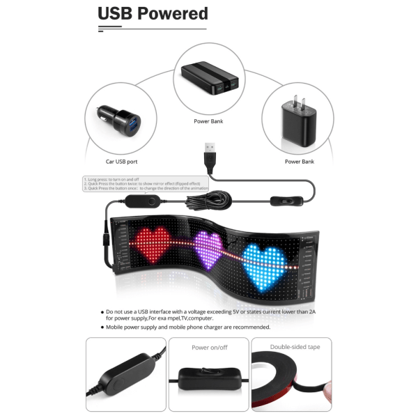 Motorcykel LED-strålkastare Extra Spotlight Dimljus 12-85V 55W Projektorlins Vit H6