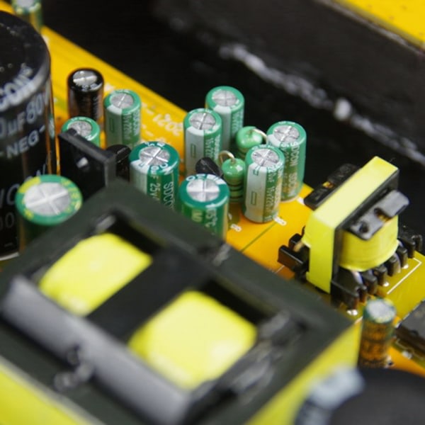 Batterilader, opladnings- og jump-terminaler til RV Motorhome Yacht Sort
