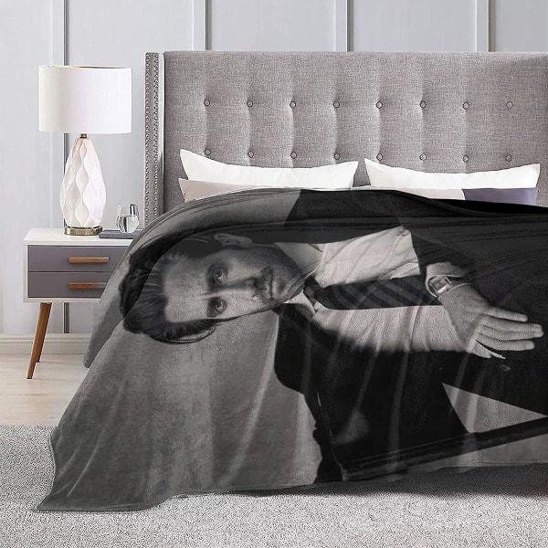 Jake Gyllenhaal Filt 3D Print Lammfilt Plyschfilt Sängkläder Inredningsfilt För Vardagsrum Sovrum Dorm Decor -s268 50x40in 125x100cm
