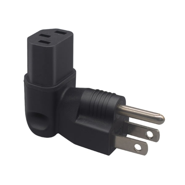 5-15P till C13 Adapter, IEC AC-kontakt Han-Hona Adapter, 3-polig 3-polig Konverter för Notebook Laptop Socket Connector