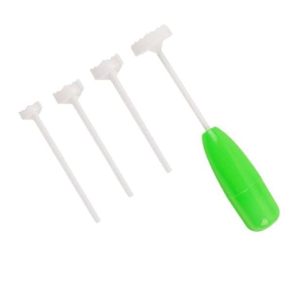 Fruit Corer and Slicer, Plastic Fruit Corer Remover with Non-Slip Handle, Quick and Easy Corer for Home and Kitchen