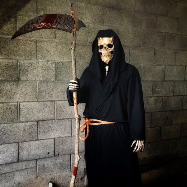 Kallosotilas Kuoleman Kallo Naamio/Paholaisen Kallo/Kauhu Halloween Naamio