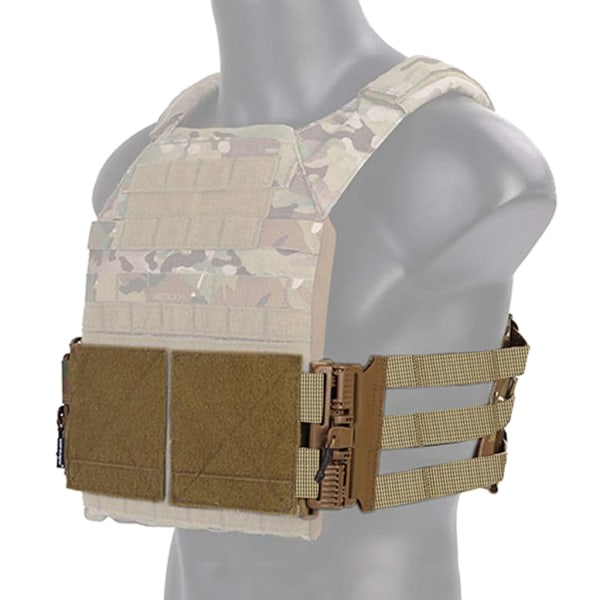 Outdoor Tactics Väst Snabbkopplingsspänne för JPC CPC NCP Jaktkombination Sida midjebälte Snabbkopplingsspänne Armégrön
