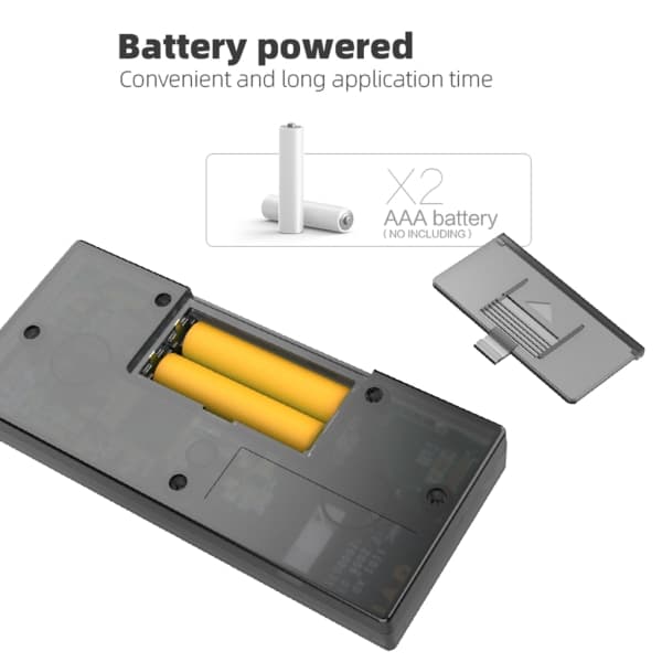 Elektrisk bilpumpe Smart-Digital luftkompressor dekktrykkdetektor null - kablet