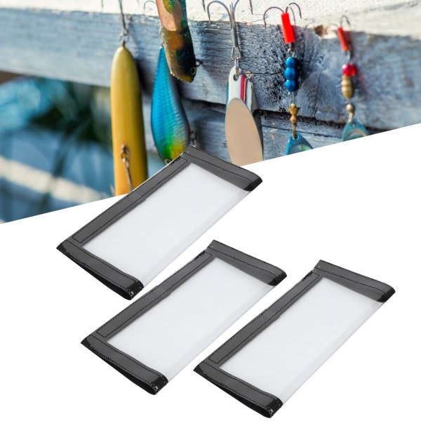 PVC-fiskedragsöverdrag - Set med 3 - Krokskydd - Tillbehör för förvaring av bete