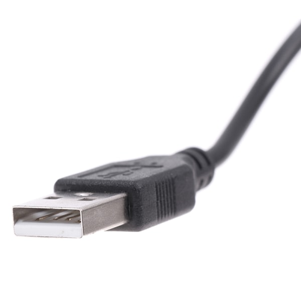 USB-oplader Power-kabel til Synchros E40BT/E50BT-hovedtelefoner Sort Black