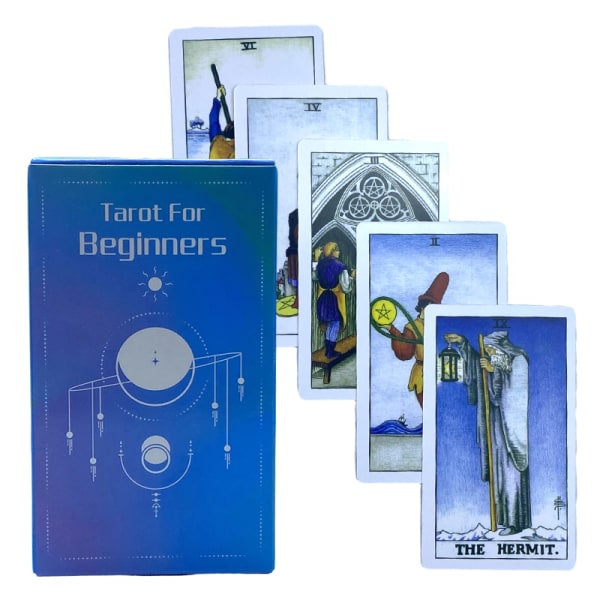 Tarot för nybörjare kort profetia spådom familjefest Board A1 one size A1 one size