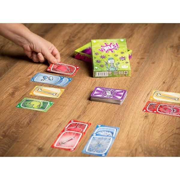 Tranjis Games - Virus! - Kortspil, 8 til 99 år (trg-01vir)