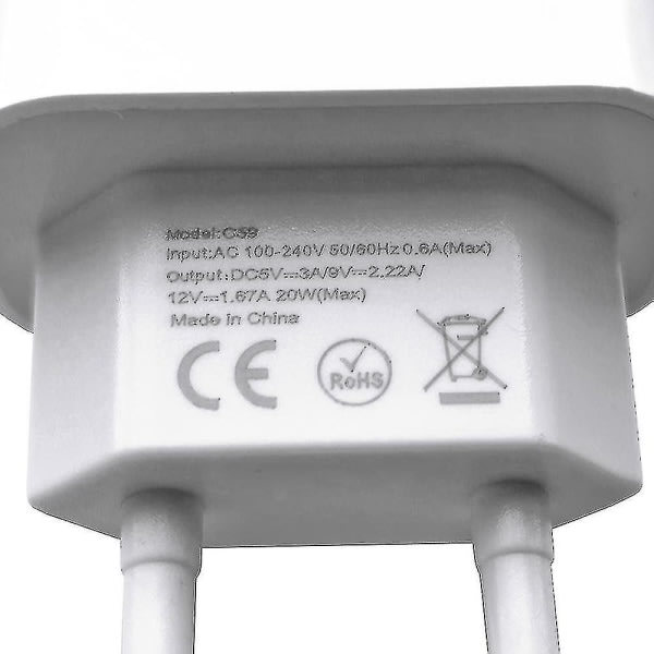 2-pack iPhone-laddare Snabbladdare-adapter + kabel 20W USB-C Vit 2-pack