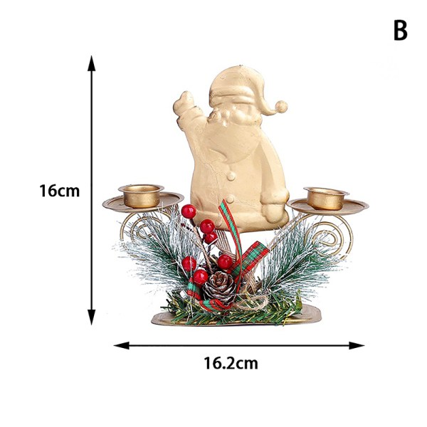 Jern julelysestake B one size B one size