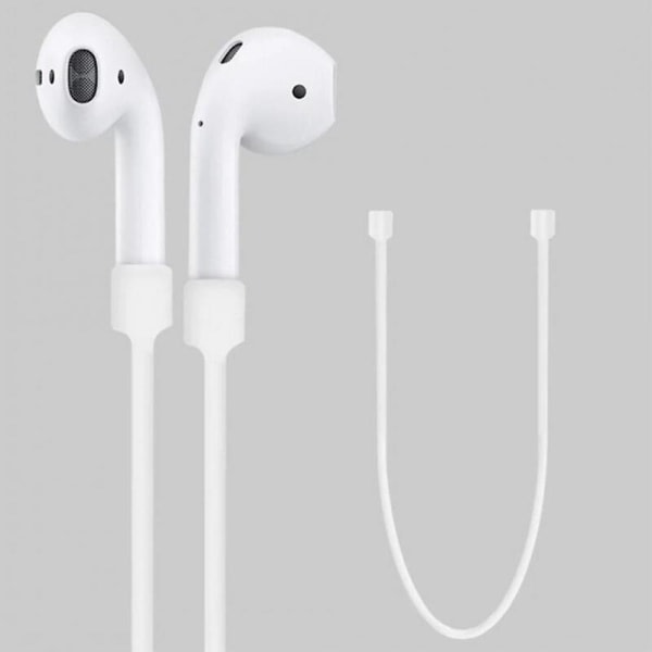 55 cm för Airpods Silikon Anti-tappad nackrem Trådlös hörlurssnöre Hörlurssladd Hörlurstillbehör