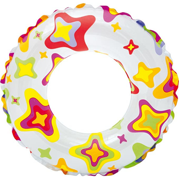 Tryckt Simring - Uppblåsbar Simring - Diameter 51cm