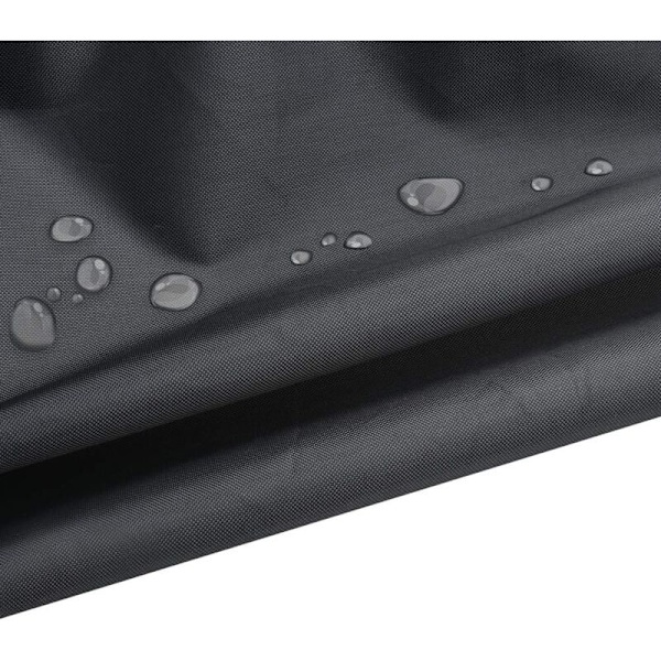 Erittäin suuri säilytyskassi puutarhakalusteiden pehmusteille Lakanoille Tyynyille Pehmusteille Käsilaukku kahvalla 210D Oxford Vedenpitävä (120x40x55cm)
