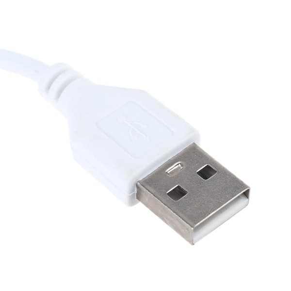 12V~24V til 5V 3A Mini USB strøm 3-lednings bil ladekabel null - Rett hode
