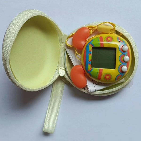 Nostalgiske elektroniske kæledyr Bærbar spillekonsol Legetøj Interaktiv Gul OENSIZE Yellow OENSIZE