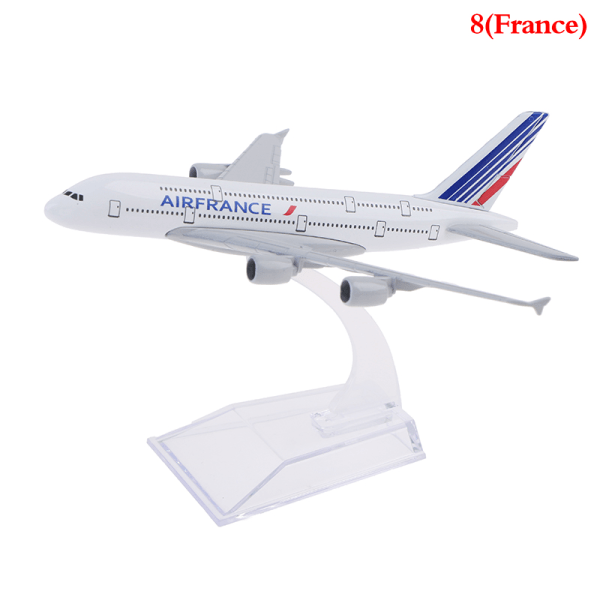 Alkuperäinen malli A380 Airbus lentokone malli lentokone Diecast malli Ranska Yksi koko France One Size