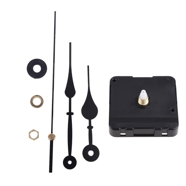 Kvarts Veggklokke Bevegelse Mekanisme Motor Display Batteridrevet Utbytte Kit for DIY Reparasjon Passer 35cm Diameter Disker