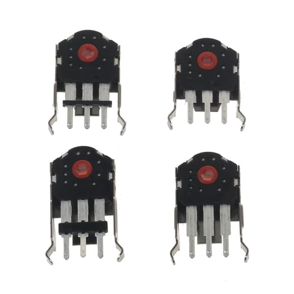5 st Original Kailh Mus Encoder Mus Dekoder Röd Kärna 9mm/10mm/11mm Mycket Noggrann för Razer Mus 9mm