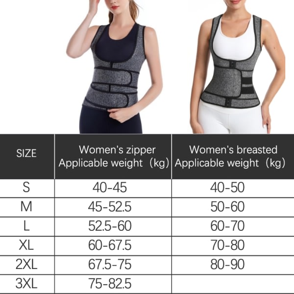 Taljetræner Korset og Shapewear Formningsbælte Sort A-L black A-L