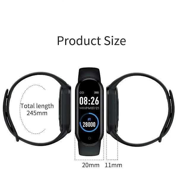 3st klockarmband för Mi Band 7 6 5 4 3 Armband Xiaomi Mi Band Rem Silikon Sport Ersättningsarmband Smartwatch Tillbehör Midnight blue 3PCS Midnight blue 3PCS Mi band 7