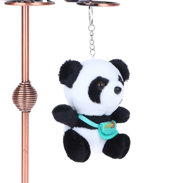 12CM National Treasure Panda Plyschleksakshänge stoppad docka Ke