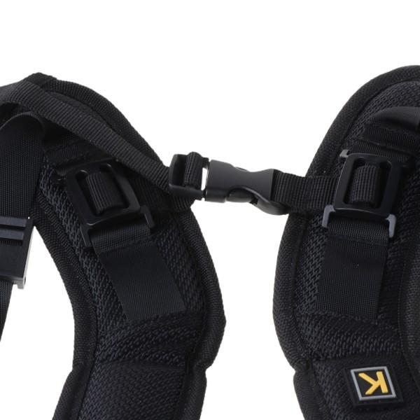 Høykvalitets svart profesjonell hurtigutløser dobbeltakselrem for SLR DSLR for Nikon-kamera